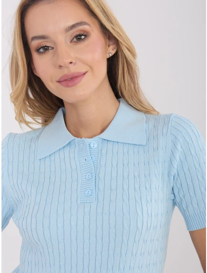 Jumper PM SW CV6679.32 svetlomodrý Jumper PM SW CV6679.32 svetlomodrý