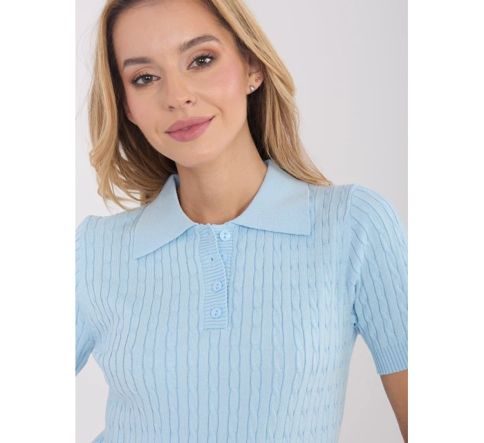 Jumper PM SW CV6679.32 svetlomodrý Jumper PM SW CV6679.32 svetlomodrý