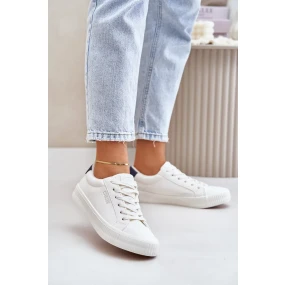 Zateplené dámske tenisky Big Star White