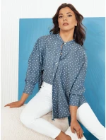 Dámske modré tričko PISAT FashionStreet DY0424