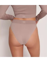 Dámske nohavičky EVER Infused Aloe High leg - FOGGY MAUVE - béžové 6116 - SLOGGI