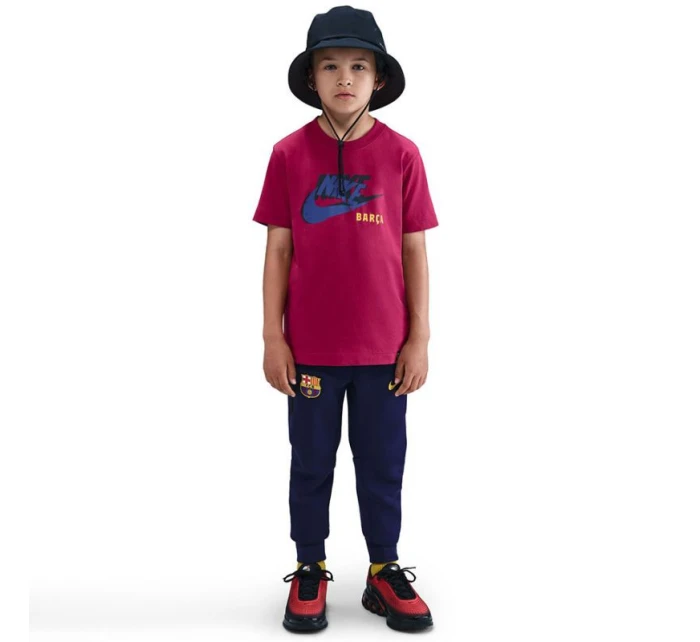 Futbalové tričko Nike FC Barcelona pre veľké deti HQ8362-620