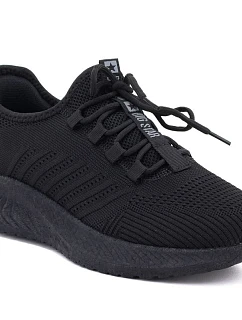 Pánská textilní sportovní polobotka černá model 22122347 - Big Star