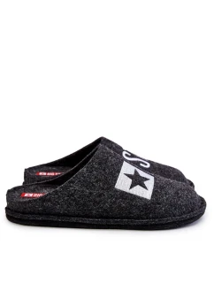 Klasické pánské pantofle Big Star model 21603108 Černé - Big Star Shoes