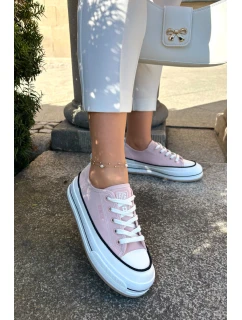 Damskie Trampki Big Star NN274207 Różowe