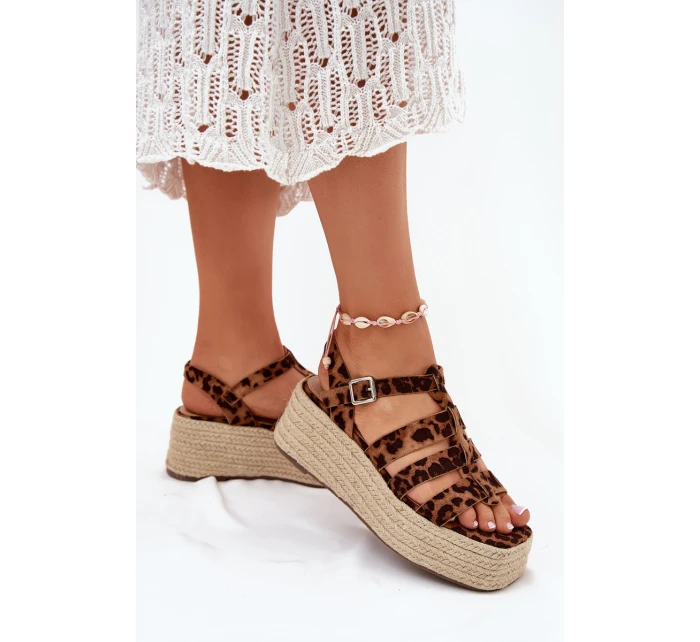 Dámské sandály s pásky a pletením model 21698921 - Boto
