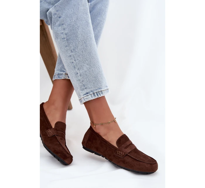 Ploché Tmavě hnědé model 21709145 - Boto