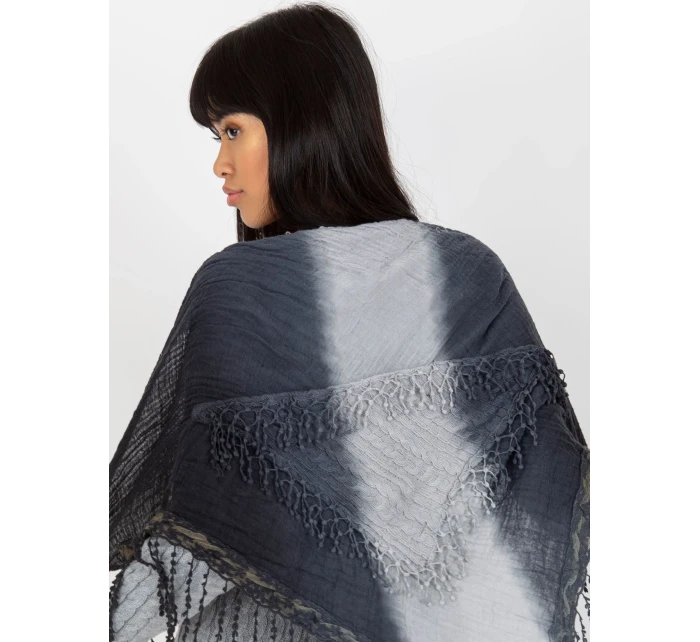 Dámský šátek AT CH model 17748767 tmavě modrý - FPrice Dámský šátek AT CH model 17748767 tmavě modrý - FPrice