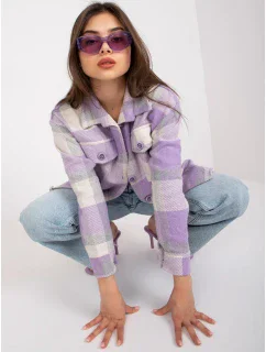 Košeľa EM KS 15178.40P svetlo fialová