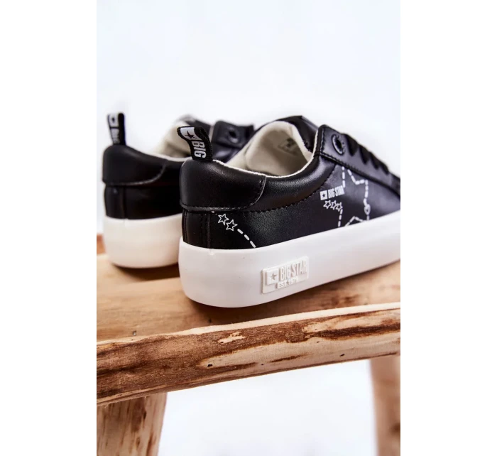 Dětská sportovní obuv Šněrovací Big Star KK374223 Černe