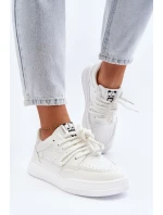 Dámské eko kožené tenisky bílé Avanalis Dámské eko kožené tenisky bílé Avanalis