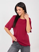 Dámske tričko RV TS A1090.30 burgundy - FPrice