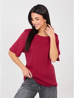 Dámske tričko RV TS A1090.30 burgundy - FPrice