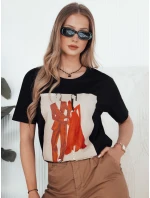 Dámske tričko COMDI black FashionStreet RY2583