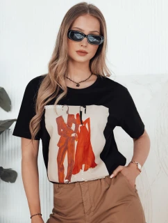 Dámské tričko černé Dstreet model 21976514 - FashionStreet