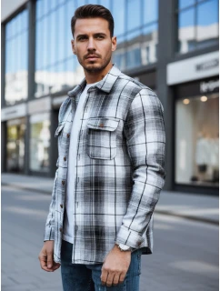Pánská černobílá kostkovaná košile Dstreet model 21994105 - FashionStreet