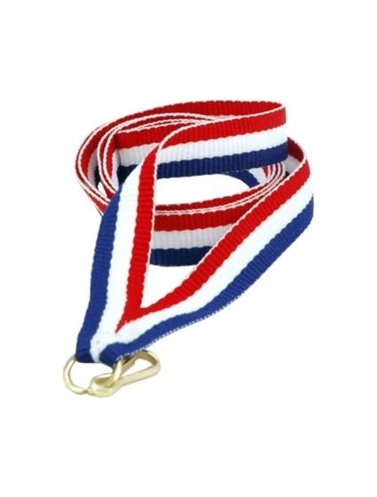 Stuha 22 mm - červená, biela a modrá Stuha 22 mm - červená, biela a modrá