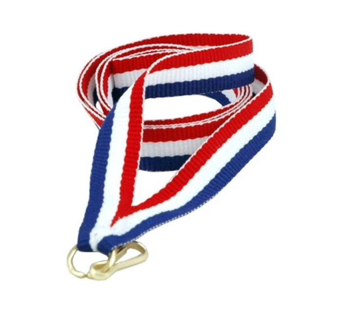 Stuha 22 mm - červená, biela a modrá Stuha 22 mm - červená, biela a modrá