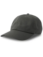 Dad 6 panelová baseballová kšiltovka dark grey model 22411011 - Atlantis Headwear