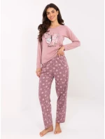 DU PI pyžamo FP 001.48 svetloružové
