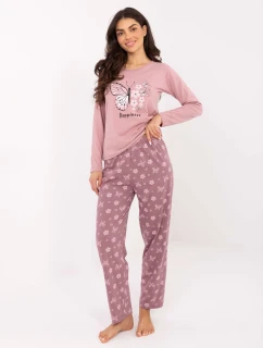 DU PI pyžamo FP 001.48 svetloružové