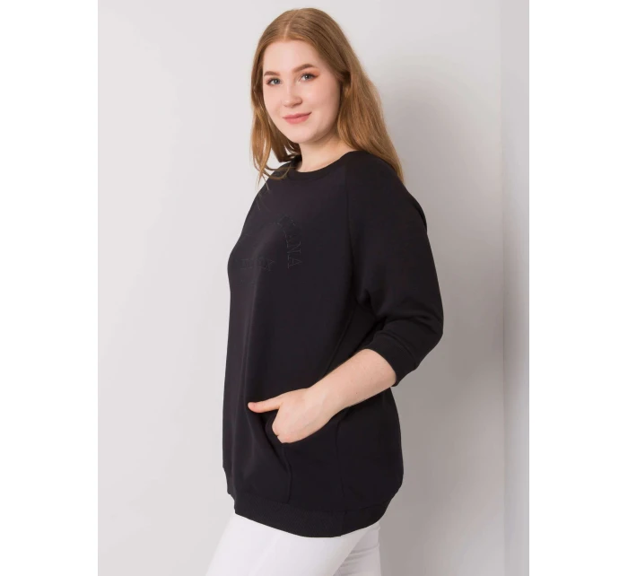 Mikina RV BL 6938.70P čierna