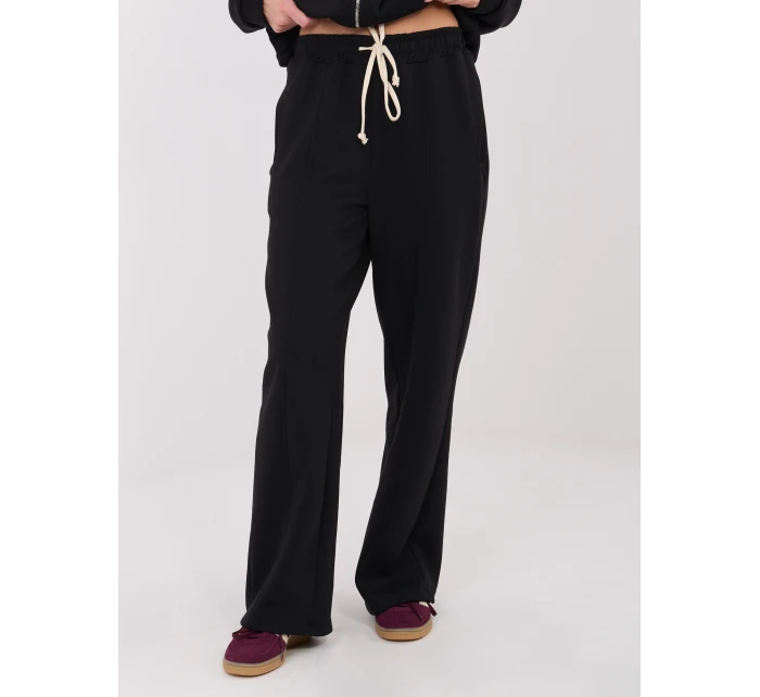 Spodnie SM SP model 21782319 czarny - FPrice Spodnie SM SP model 21782319 czarny - FPrice