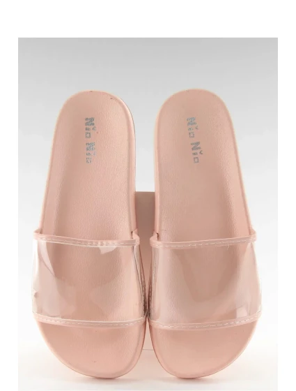 Dámske šlapky s transparentným pásikom TS168-6 - Inello