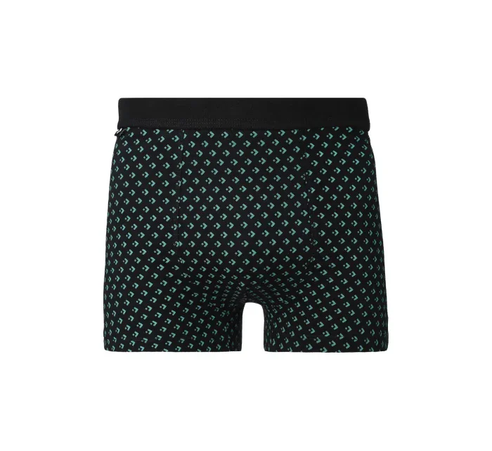 Pánske boxerky MBX550-393 čierne s potlačou - Moraj Pánske boxerky MBX550-393 čierne s potlačou - Moraj