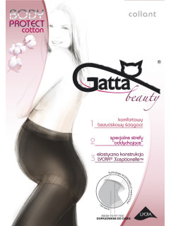 Hladké bavlněné dámské punčochové kalhoty model 17866847 COTTON - Gatta