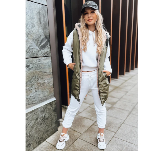 ONADE FashionStreet dámska obojstranná ťavia vesta TY3726 ONADE FashionStreet dámska obojstranná ťavia vesta TY3726