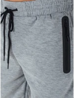 Pánské šedé teplákové šortky Dstreet model 21987829 - FashionStreet