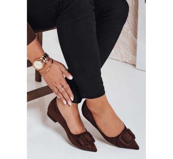 Dámske semišové baleríny FashionStreet ZY1053