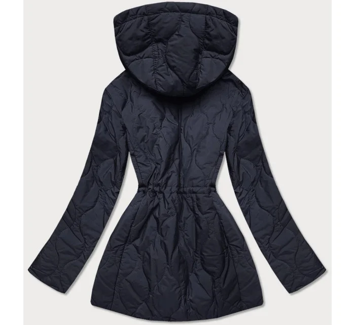 Tmavě oboustranná dámská prošívaná bunda model 15884808 - MHM