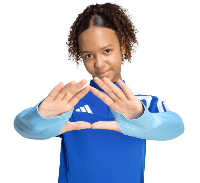 Dětská mikina Tiro 26 Competition Training Top modrá a modrá model 22055551 - ADIDAS