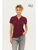 SOL'S Passion Dámske piqué polo 25.1338 jablkovozelené