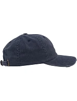 6 panelová bavlněná keprová kšiltovka navy model 22482531 - Flexfit 6 panelová bavlněná keprová kšiltovka navy model 22482531 - Flexfit