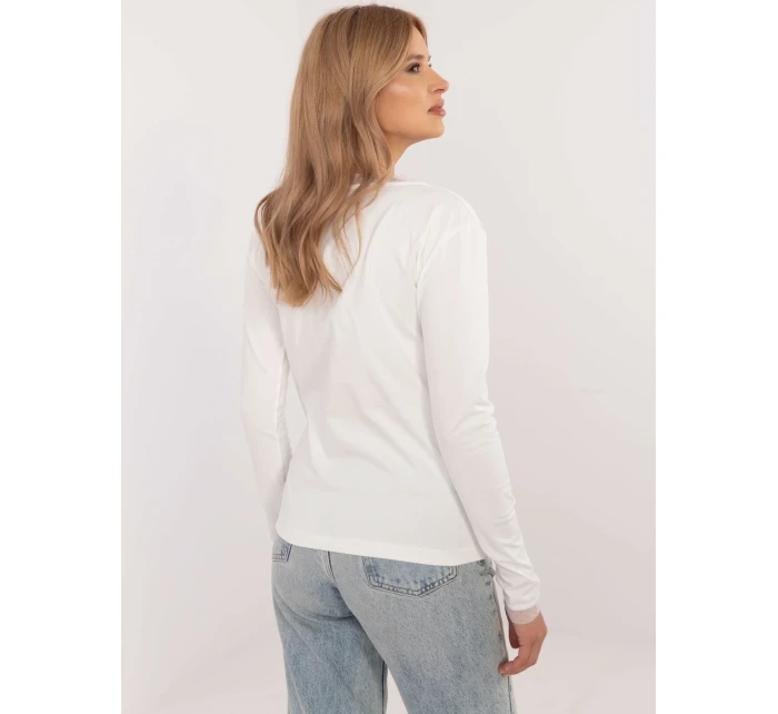 Bluzka CLM BZ model 20692077 ecru - FPrice Bluzka CLM BZ model 20692077 ecru - FPrice