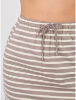 Spódnica model 22024922 ciemny bezowy - FPrice