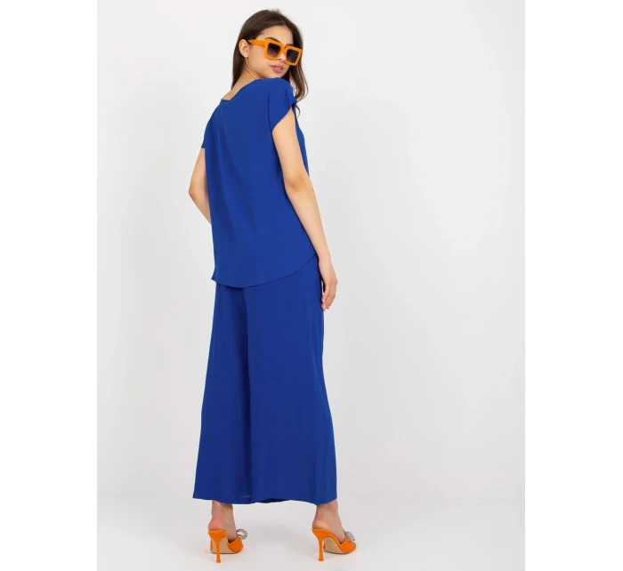 Halenka model 18454124 kobaltově modrá - FPrice Halenka model 18454124 kobaltově modrá - FPrice