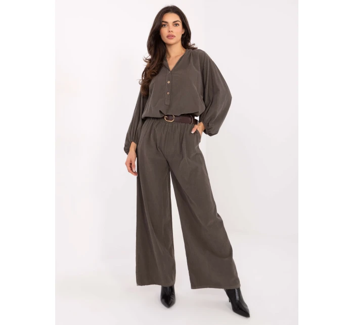 IT KS košeľa 233607.63 tmavá khaki IT KS košeľa 233607.63 tmavá khaki