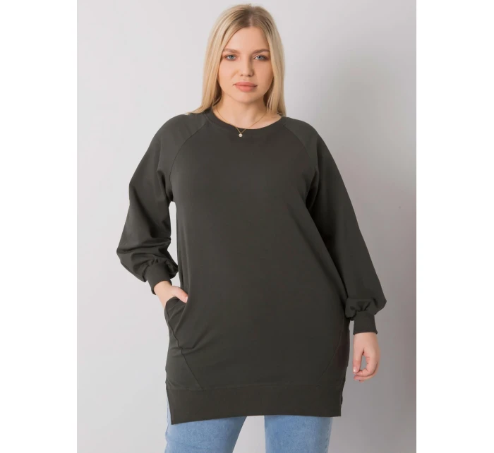 Blúzka RV BZ 7227.95 tmavá khaki