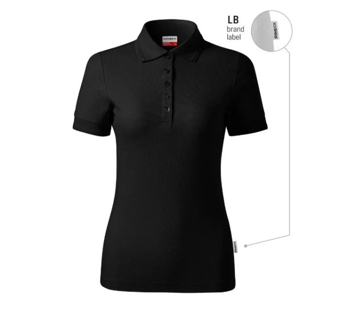 Polokošeľa Reserve čierna 01 (štítok značky)