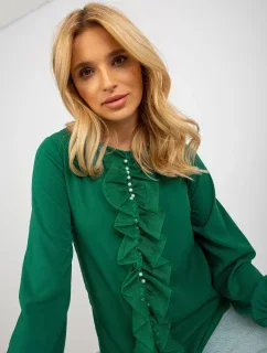 Bluzka LK BZ model 18861814 ciemny zielony - FPrice