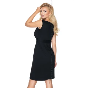 Dámská košilka model 17583525 Black chemise - Irall Dámská košilka model 17583525 Black chemise - Irall