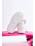 Detská športová obuv so suchým zipsom White Elike