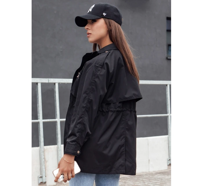 Dámská přechodná bunda parka černá Dstreet model 21979037 - FashionStreet Dámská přechodná bunda parka černá Dstreet model 21979037 - FashionStreet