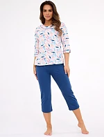 Cornette 732/452 Amelia 2 3/4 M-2XL dámske pyžamo