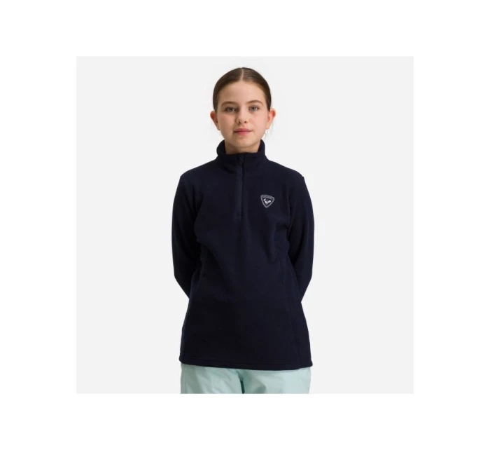 ROSSIGNOL Dievčenská mikina 1/2 Zip Fleece Navy Blue ROSSIGNOL Dievčenská mikina 1/2 Zip Fleece Navy Blue