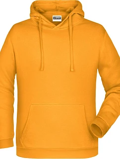 JN 796 Pánská mikina s kapucí model 22437668 gold yellow - Daiber